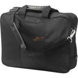 Torba na laptopa 15" i dokumenty z kieszenią na zamek błyskawiczny, 2 wewnętrznymi kieszeniami oraz regulowanym paskiem na ramię