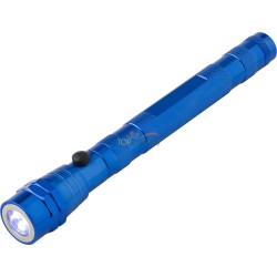 Latarka 3 LED, teleskopowa, mocne magnesy na każdym końcu, płaska powierzchnia na uchwycie do personalizacji