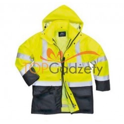 Kurtka ocieplana PORTWEST S768 5w1 żółto/gr