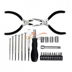 Kpl narzędzi w etui - 25 sztuk