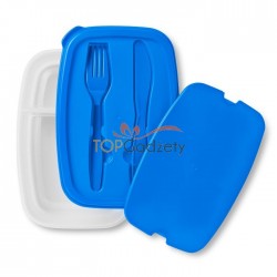 Lunch box ze sztućcami