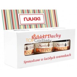 ŚWIĄTECZNY TRÓJPAK MIODÓW