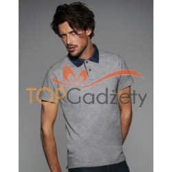 Polo Piqué Denim