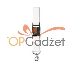 Smycz reklamowa z karabińczykiem